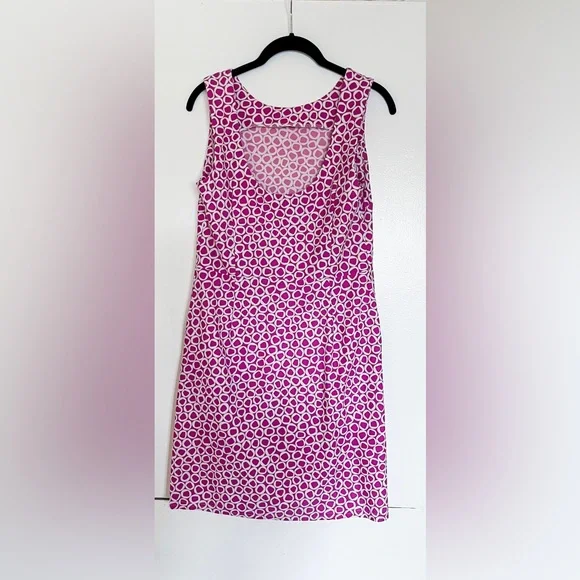 Amazing Jude Connally pink and white sheath dress - Picture 2 of 2